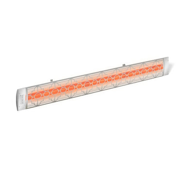 Infratech Motif Collection 61 1/4-Inch 6000W Dual Element 240V Electric Infrared Patio Heater - Stainless Steel W/ Mediterranean Fascia - CD6024SS3